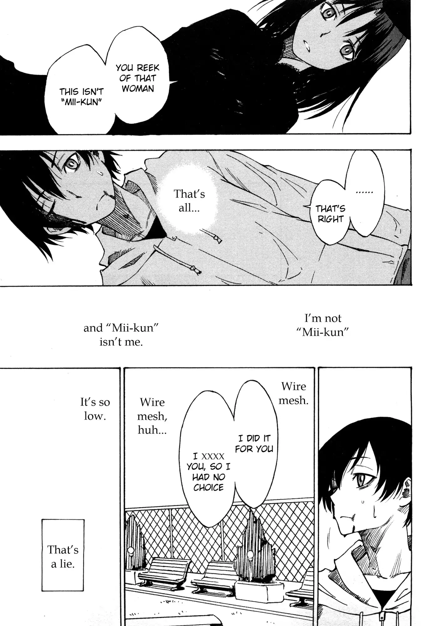 Lying Mii-kun and Broken Maa-chan: Precious Lies Chapter 3 37